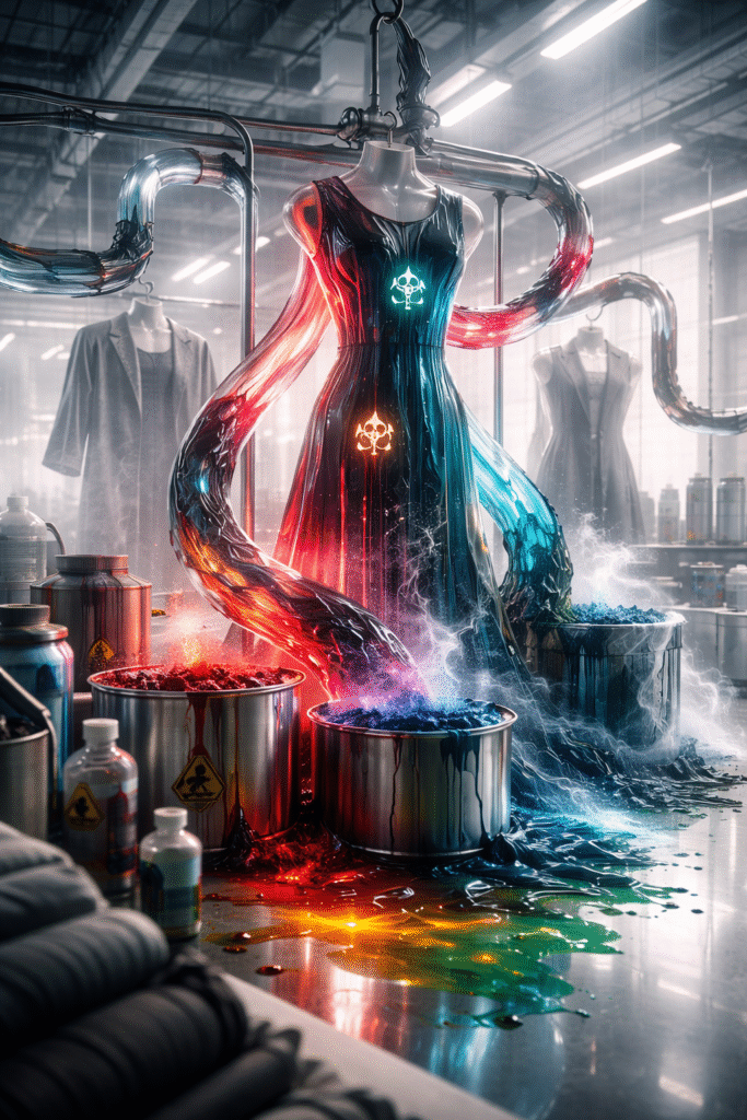 toxic chemical inputs in fashion manufacturing