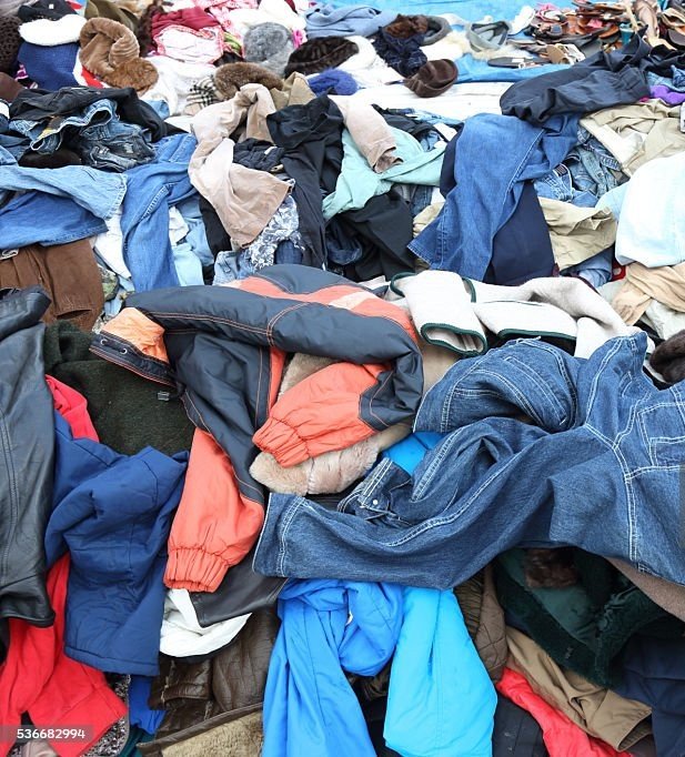 Waterlooplein market in Amsterdam, Netherlands