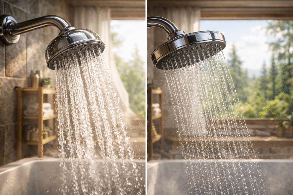 low flow showerhead