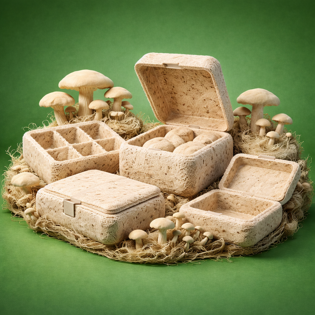 Plastic Is Dying: These 10 Packaging Alternatives Are the Future mushroom (mycelium) packaging