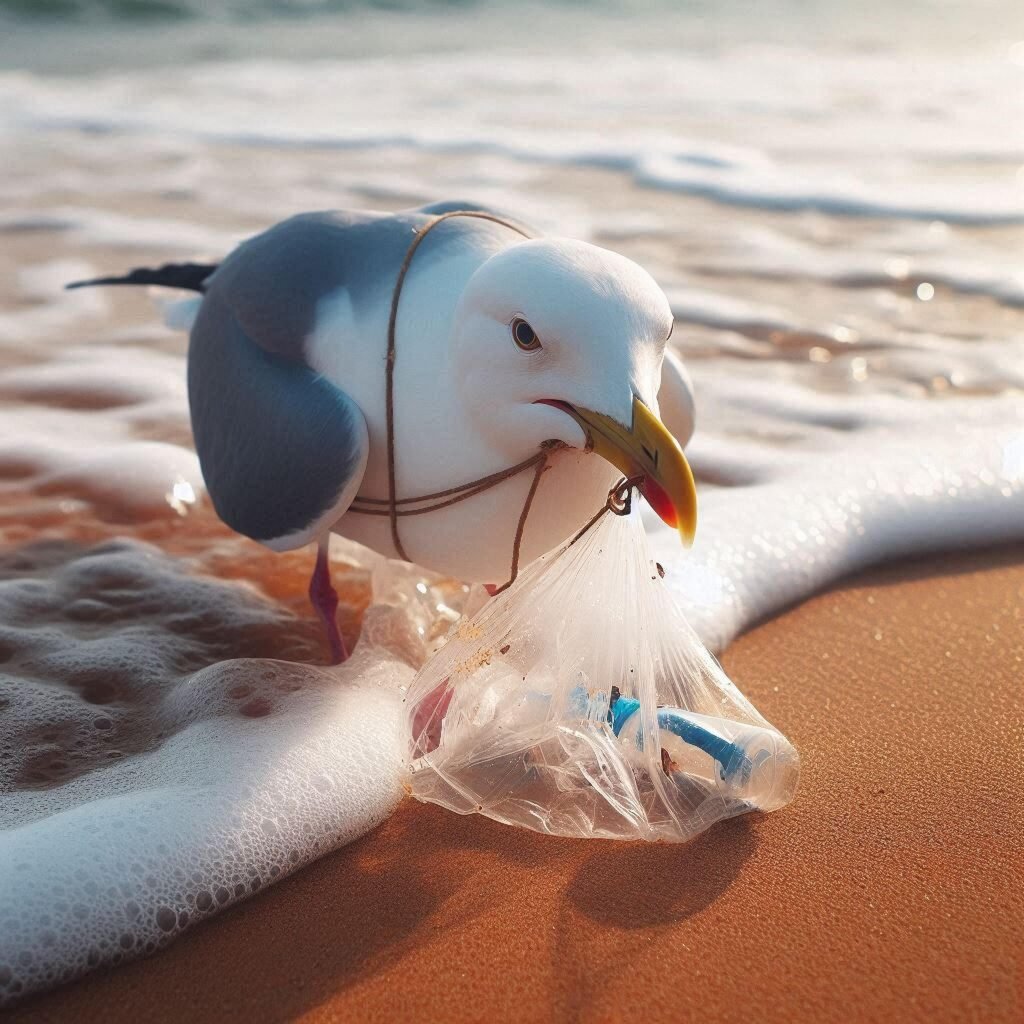 6 Revolutionary Plastic Alternatives in 2026 to Replace Traditional Plastic Bird mistake plastic for food
