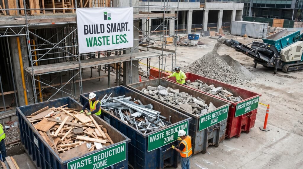 waste reduction during construction