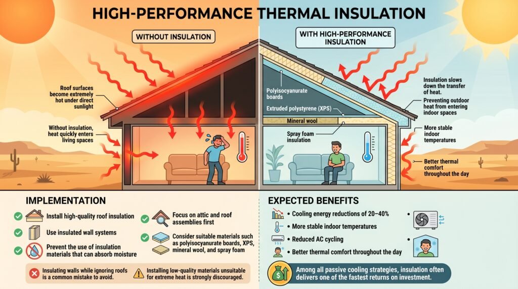 high performance thermal insulation