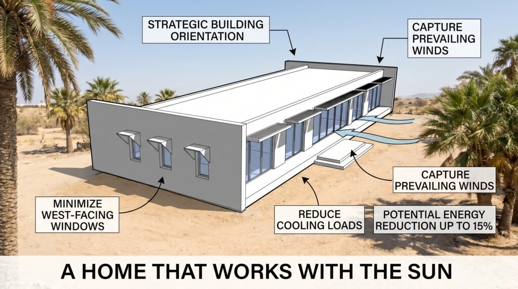 strategic building orientation