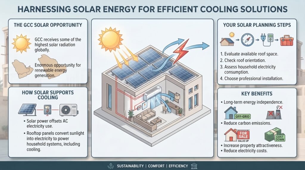 10 Proven Ways to Reduce Your AC Energy Bills in the GCC solar solutions