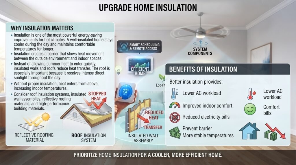 10 Proven Ways to Reduce Your AC Energy Bills in the GCC upgrade home insulation