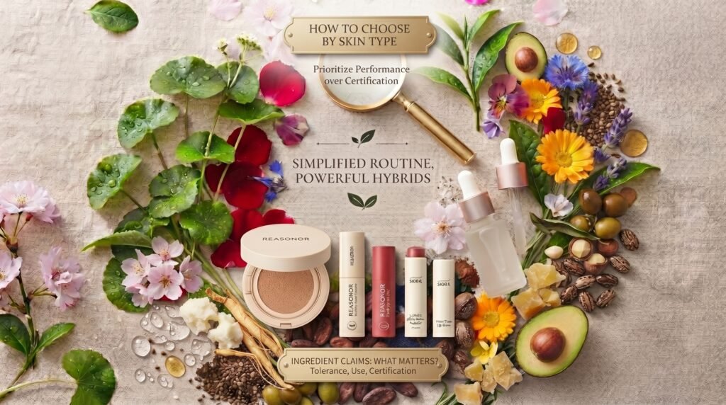 by skin type