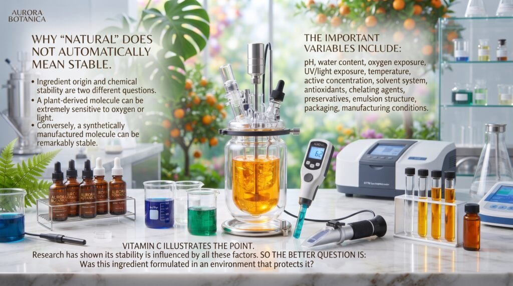 Organic Serums Decoded: Which Natural Actives Are Actually Stable? natural serum