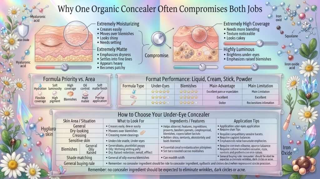 one organic concealer can compromises both jobs